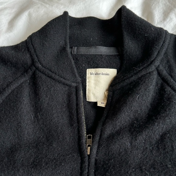 Life After Denim bomber sweater zip up M - Picture 3 of 8